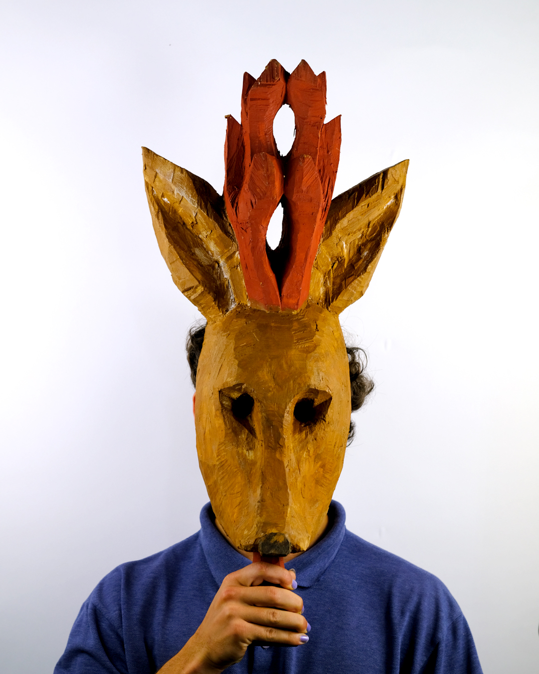 {Masque de grand chevreuil}, 2021