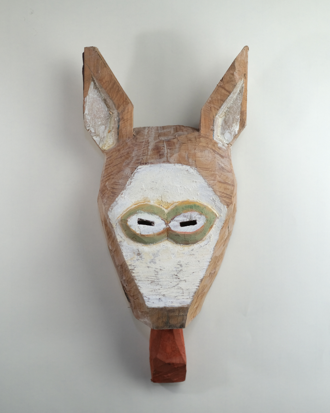 {Masque aux yeux verts}, 2021