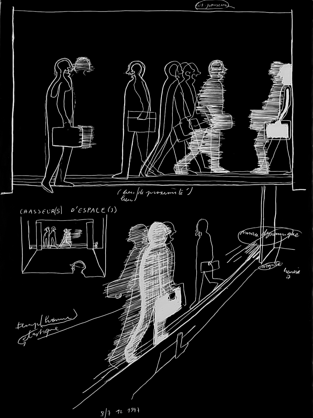 {Chasseurs d'espaces}