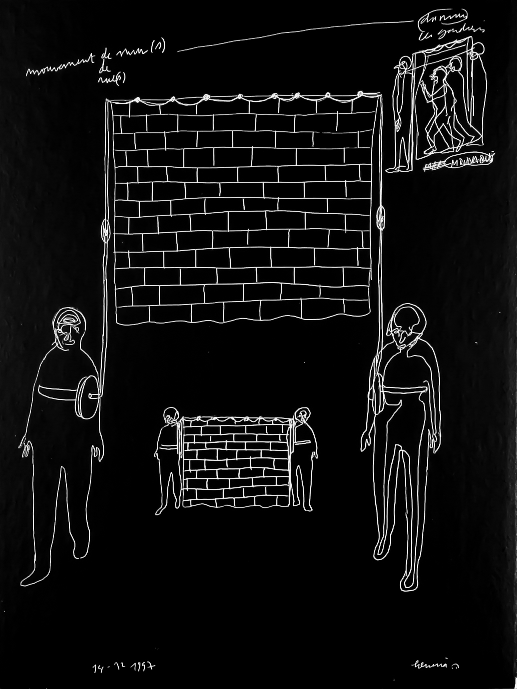 {Mouvement de murs de rues}