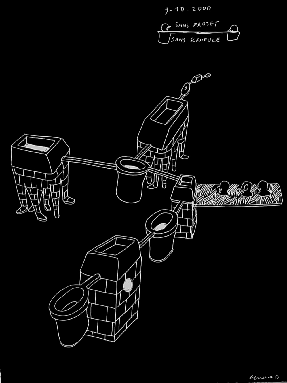 {Sans scrupule, sans projet}