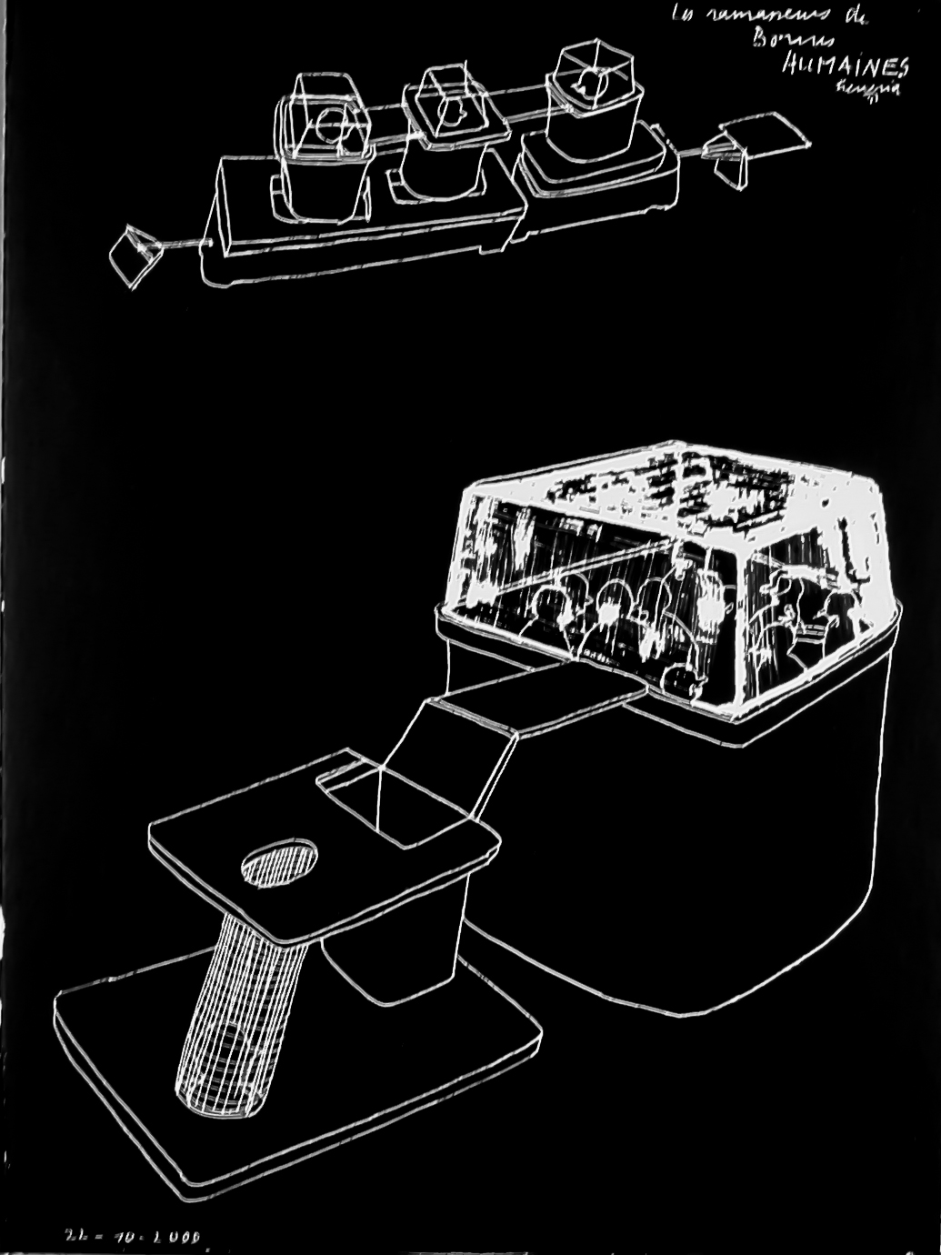 {Les ramasseurs de bornes humaines}