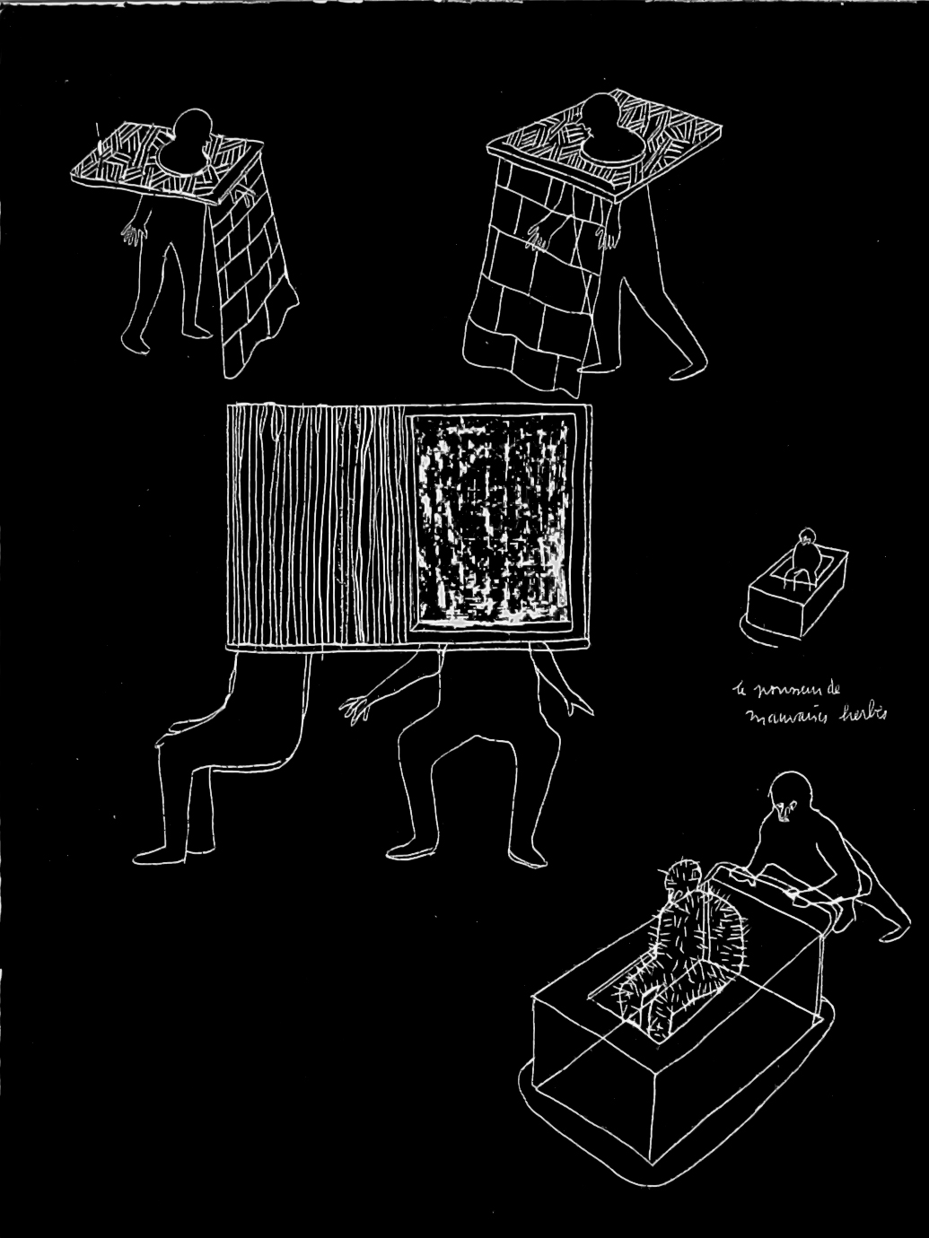 {Les pousseurs de mauvaises herbes}