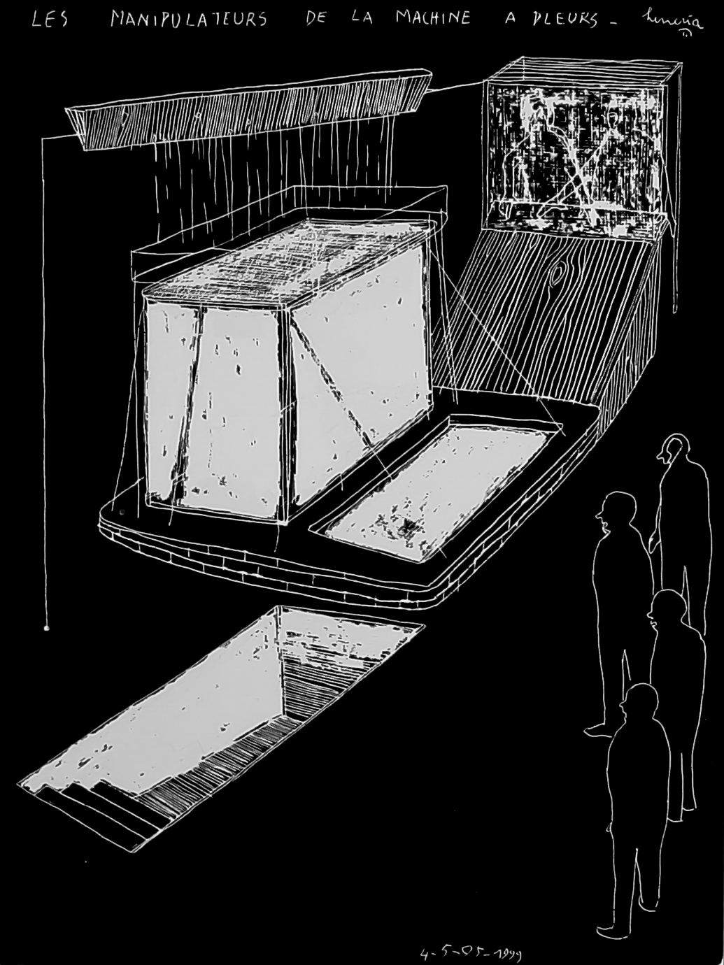 {Les manipulateurs de la machine à pleurs}