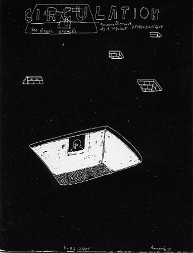 {Circulation des êtres effacés}