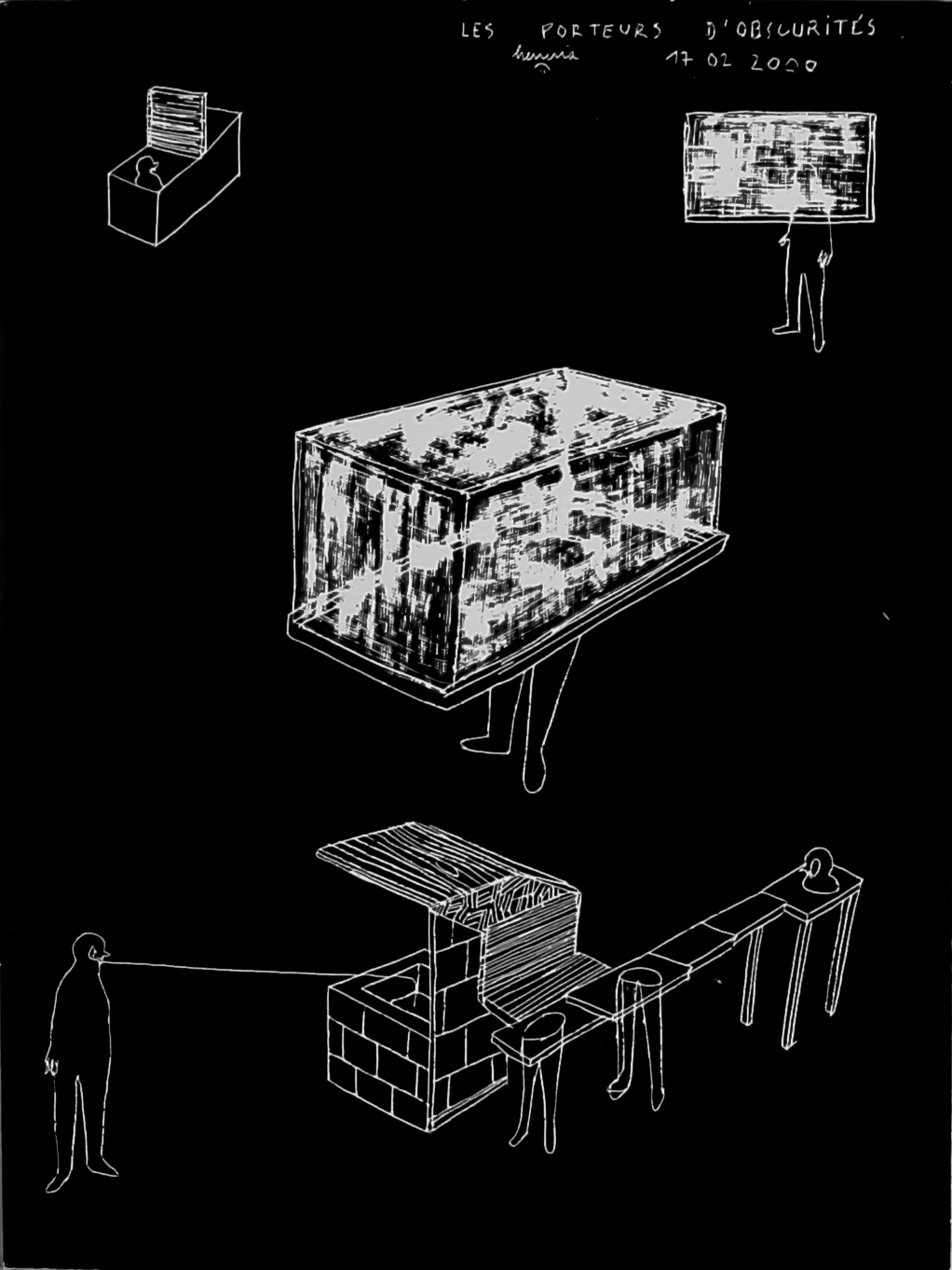 {Les porteurs d'obscurité}