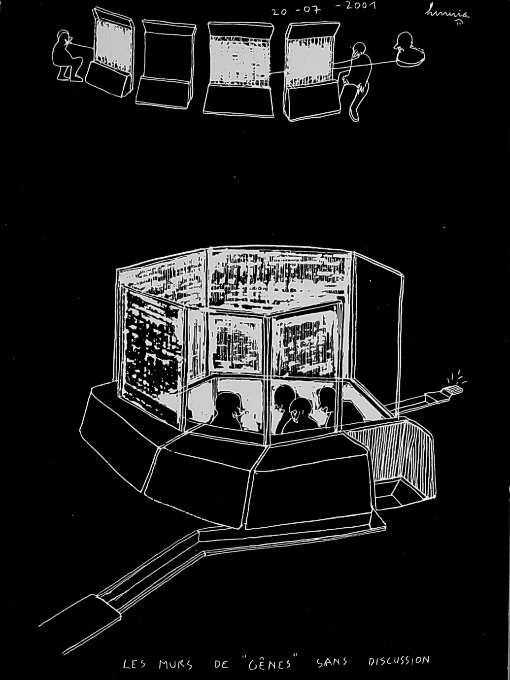 {Les murs de gênes sans discussion}