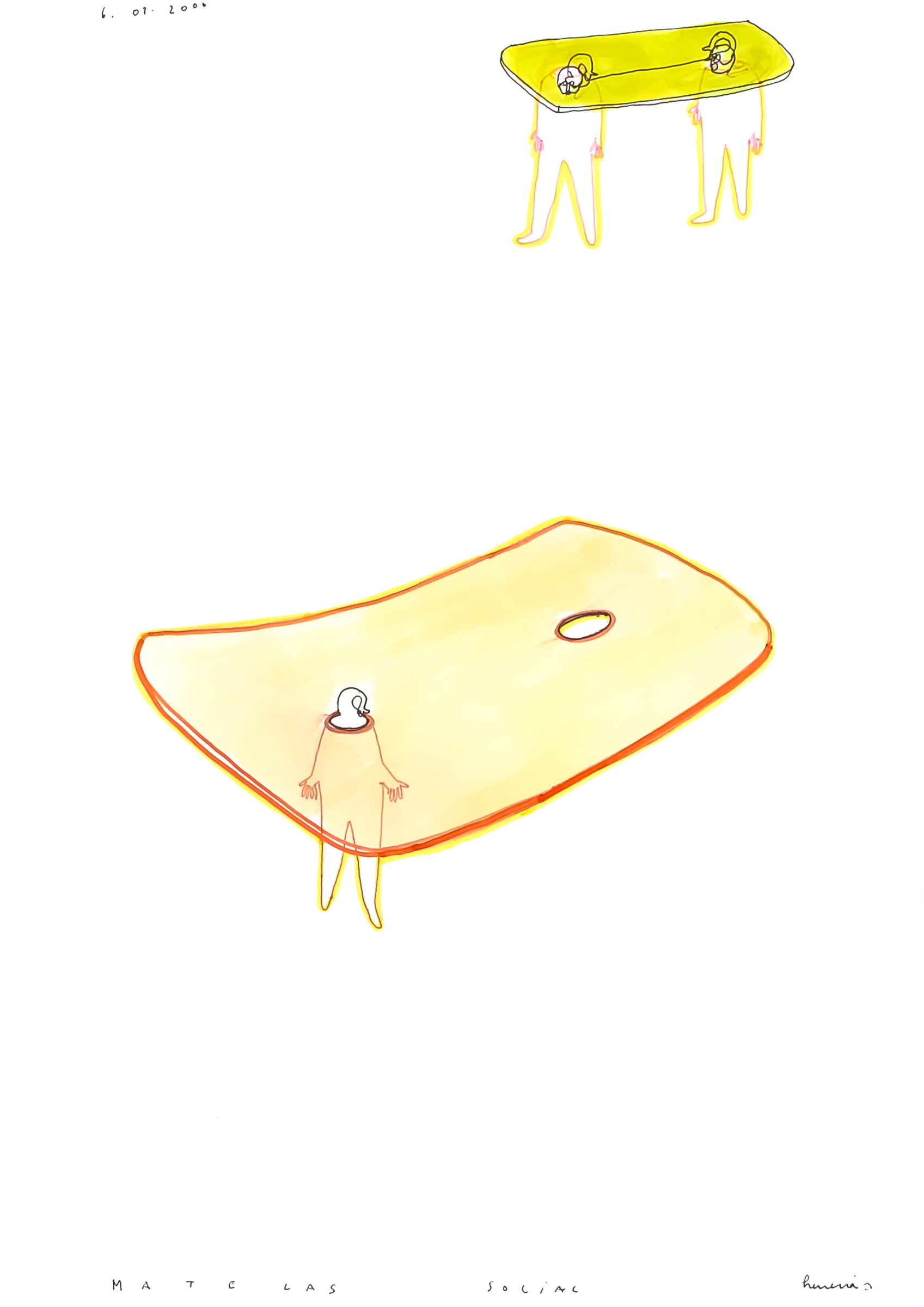 {Matelas Social 1}, 2000