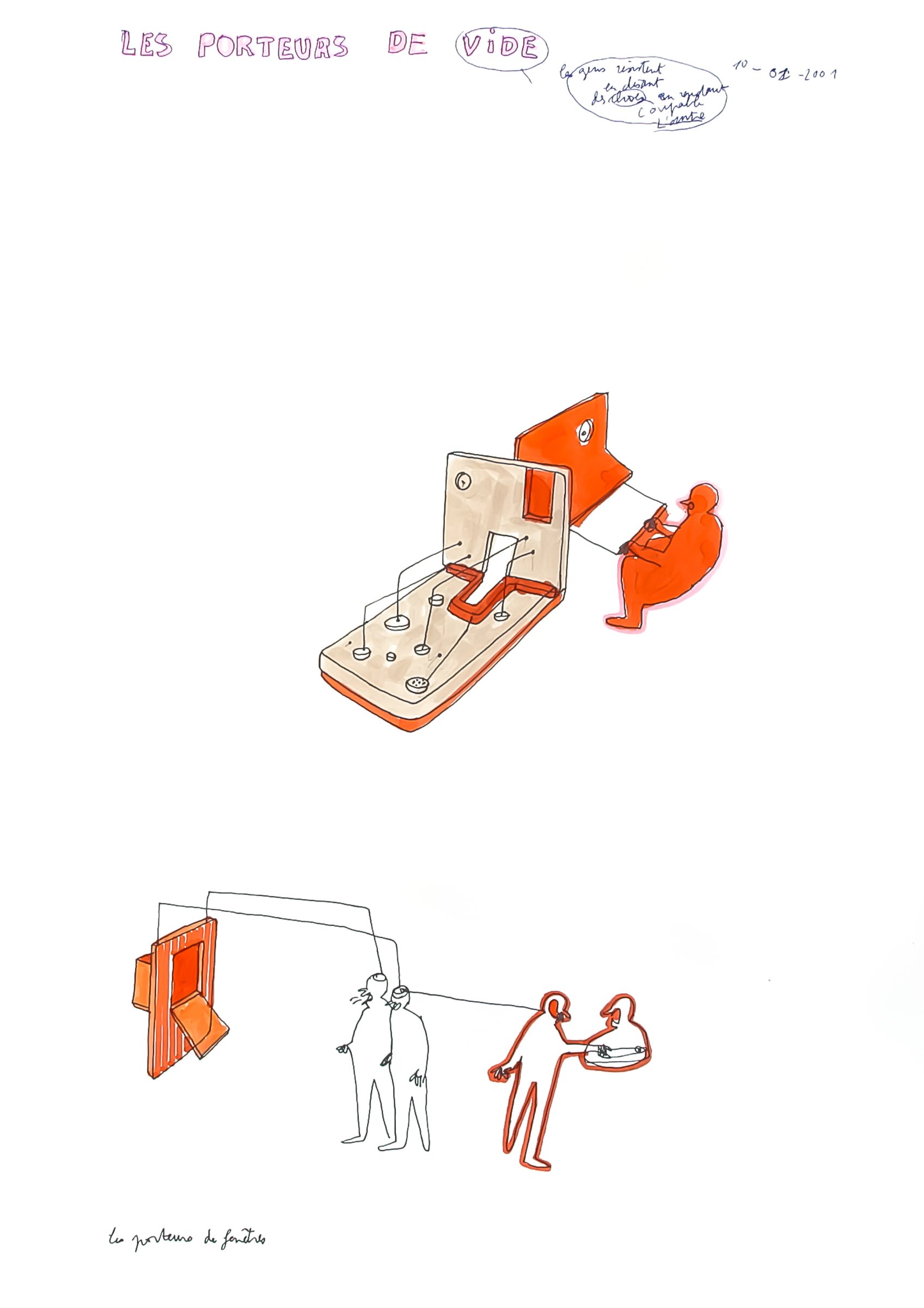 {Les Porteurs de Vide}, 2001
