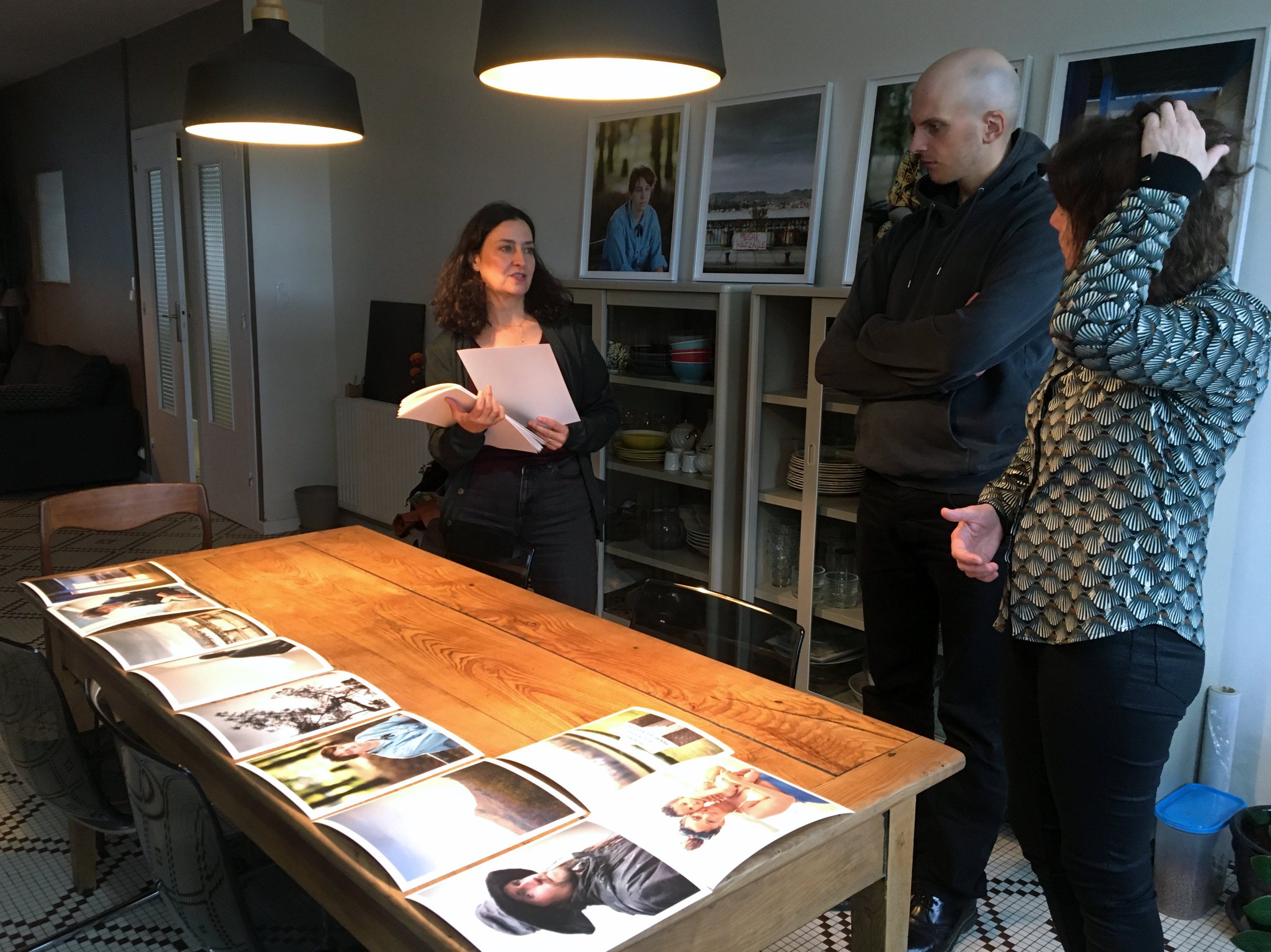 Visite de l'atelier de Maitetxu Etcheverria, Meet-up 2025