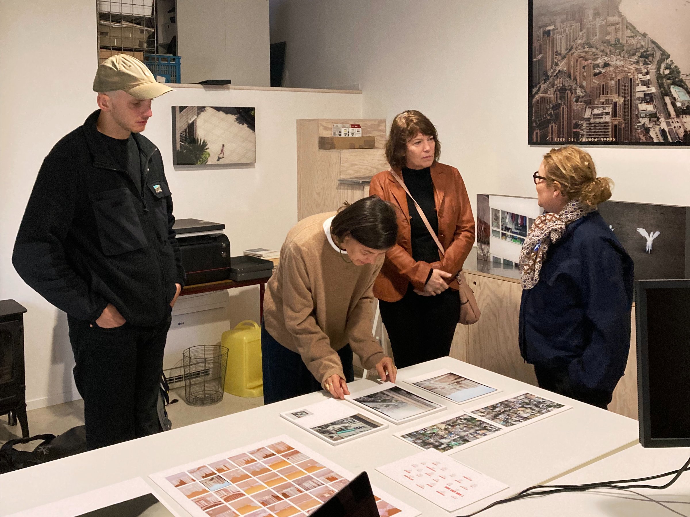 Visite de l'atelier de Sabine Delcour, Meet-up 2025