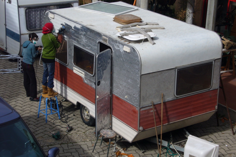 {Méta-atelier et plateforme nomade d'expérimentation}, 2008-2009 