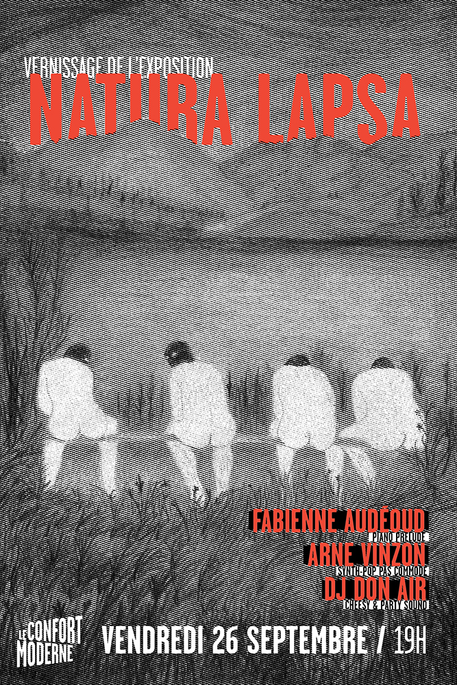 Affiche de l'exposition Natura Lapsa