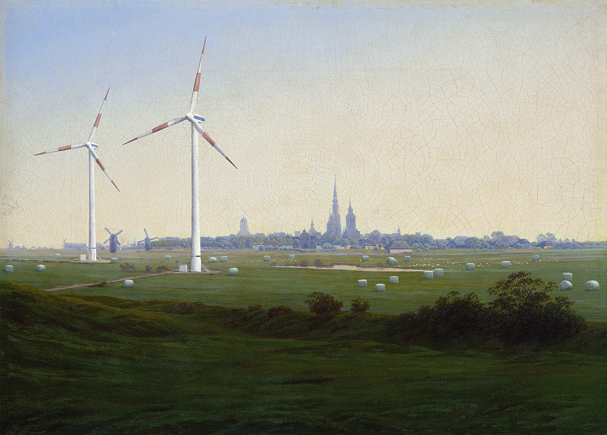 {Prairie près de Greifswald I,} 1820-2015