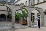 Activation des objets par Fantin Dassonville et Muriel Corbel dans le cadre de l'exposition À lier, Musée Labenche, Brive-la-Gaillarde, 2015