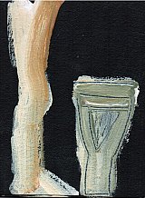 {Jambe et vase,} 1993