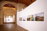 Vue de l'exposition Territoires en partage - Paysage[paysage], la Vieille Église, Mérignac, 2015 Commissariat : Frédéric Desmesure