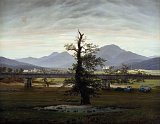 {L'arbre solitaire ou Paysage champêtre, au lever du jour,} 1822-2017