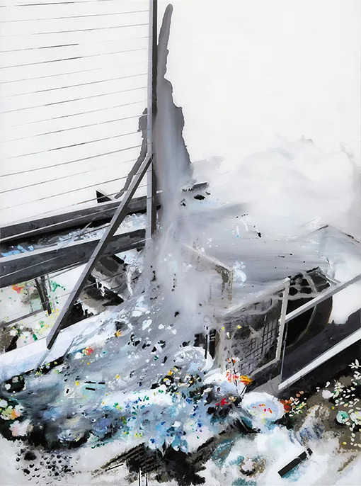 {La roue à eau}, 2013