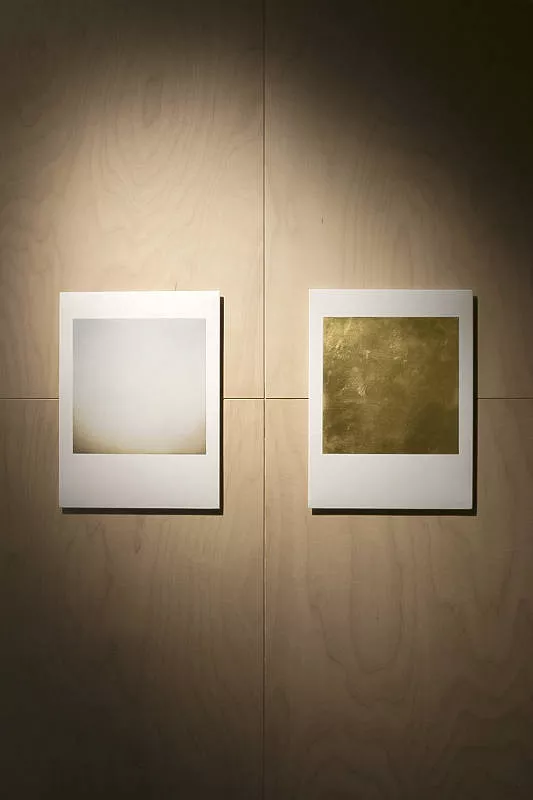 {Diffuse blanc-ambré} (2015) et {Diffuse or I} (2016)