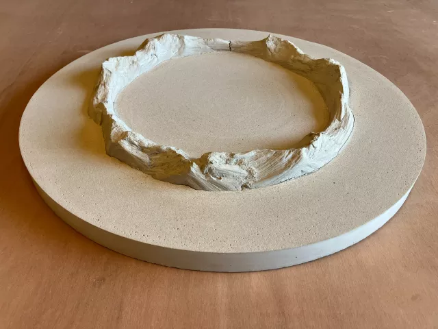 ⌀ 50 cm et 6 cm de hauteur