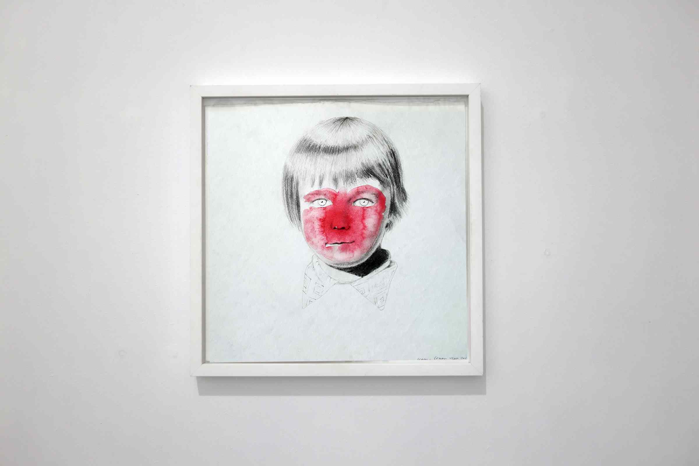 {Autoportrait à la framboise}, 2013
