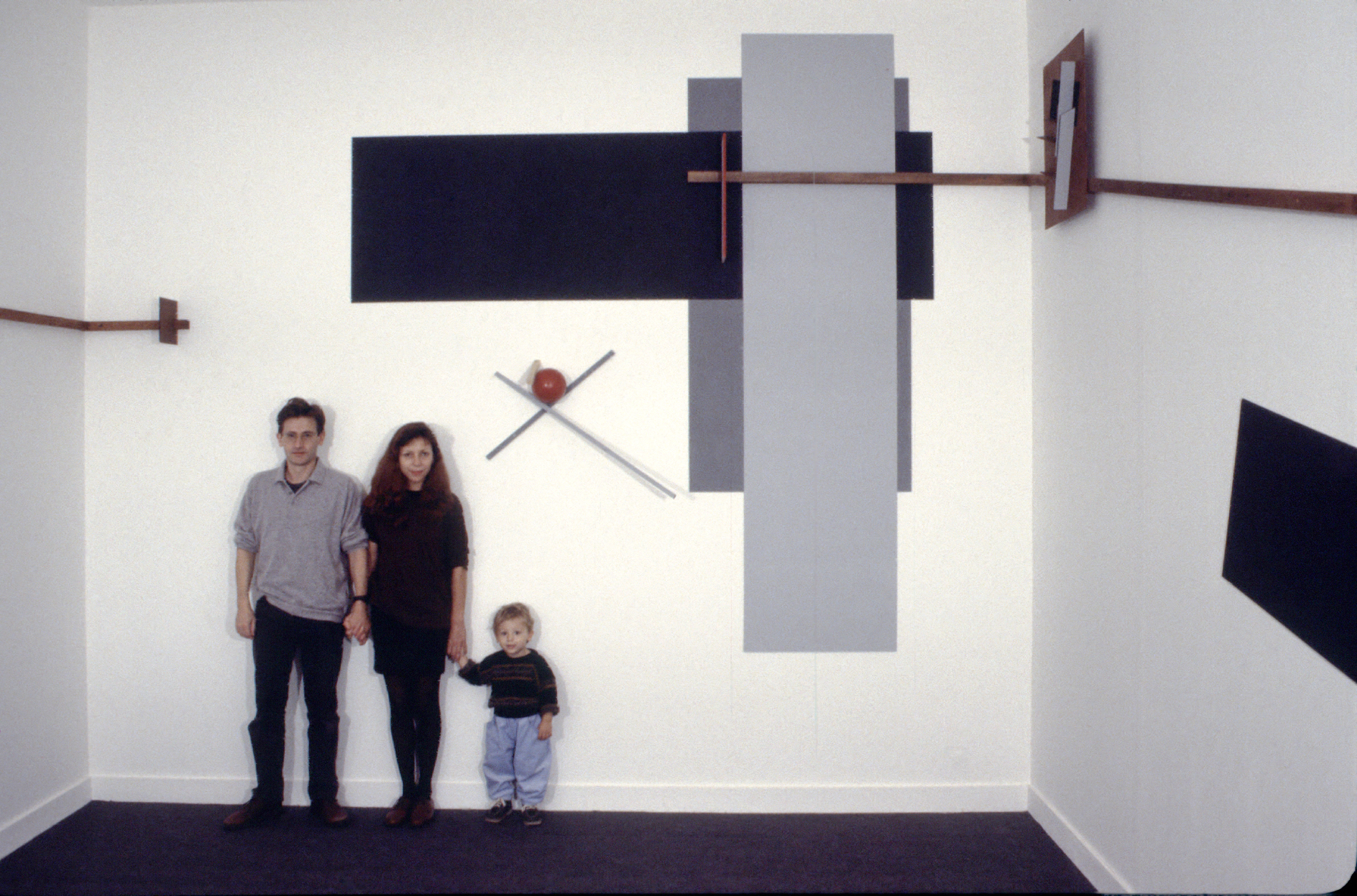 2e salle de l'exposition : reconstitution de l'Espace Proun