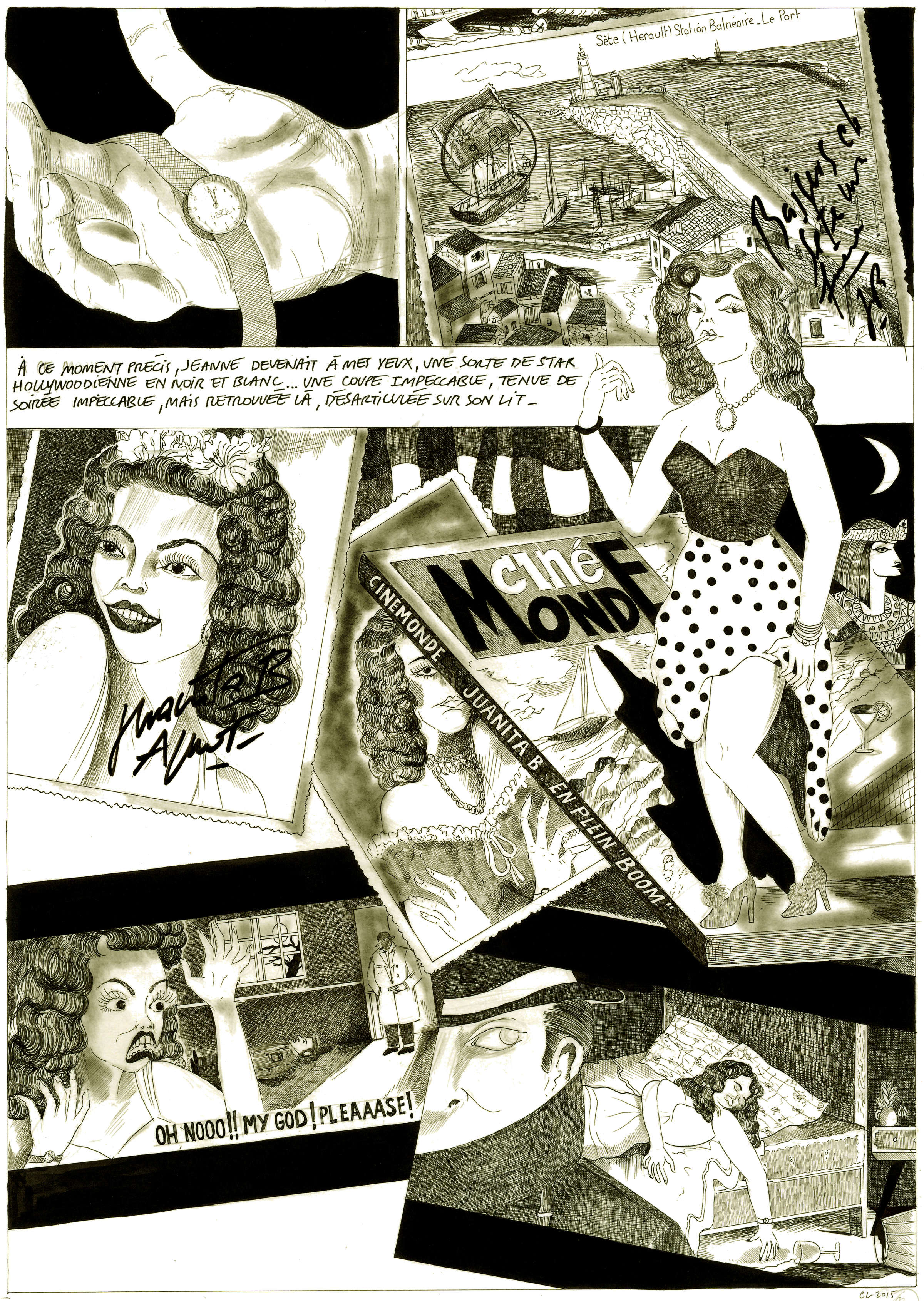 {La Montre de Jeanne,} 2015 (Planche 2)