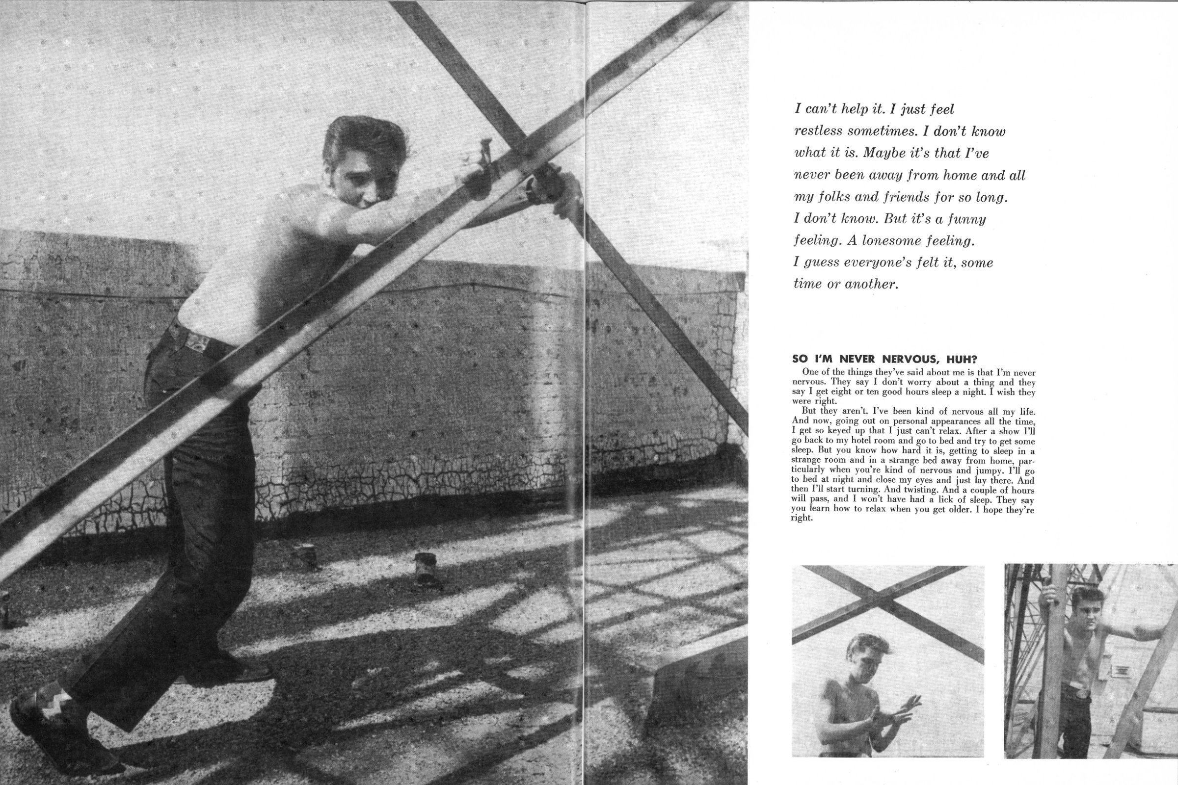 Édition 1 Facsimilé. Réédition du magazine Elvis answers back (1956)