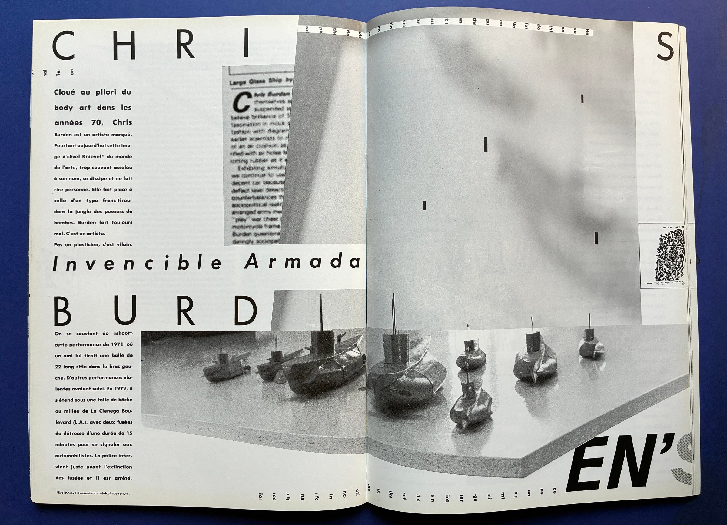 {Chris Burden's Invencible Armada}