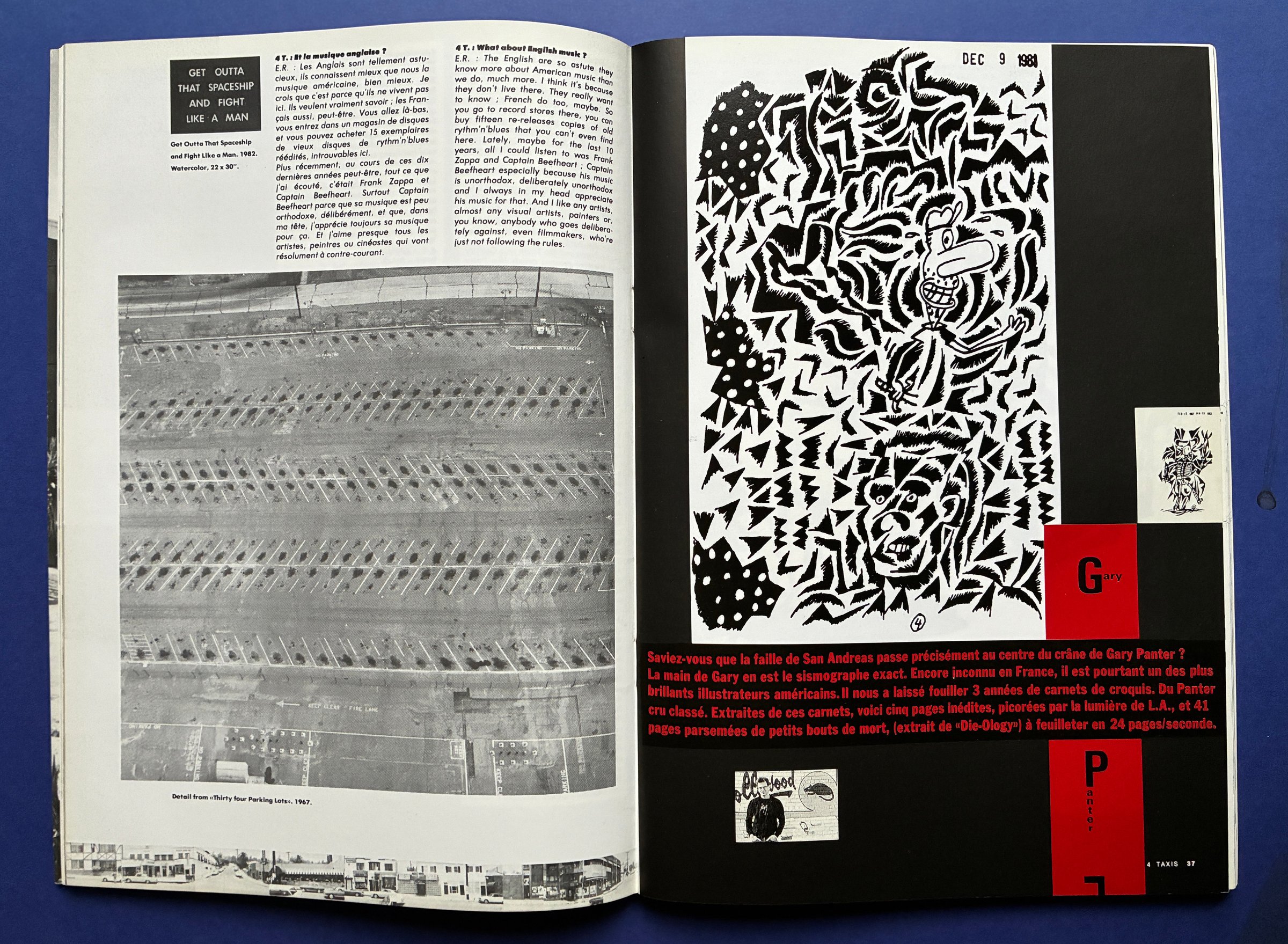 {Gary Panter. Tremblements de tête}