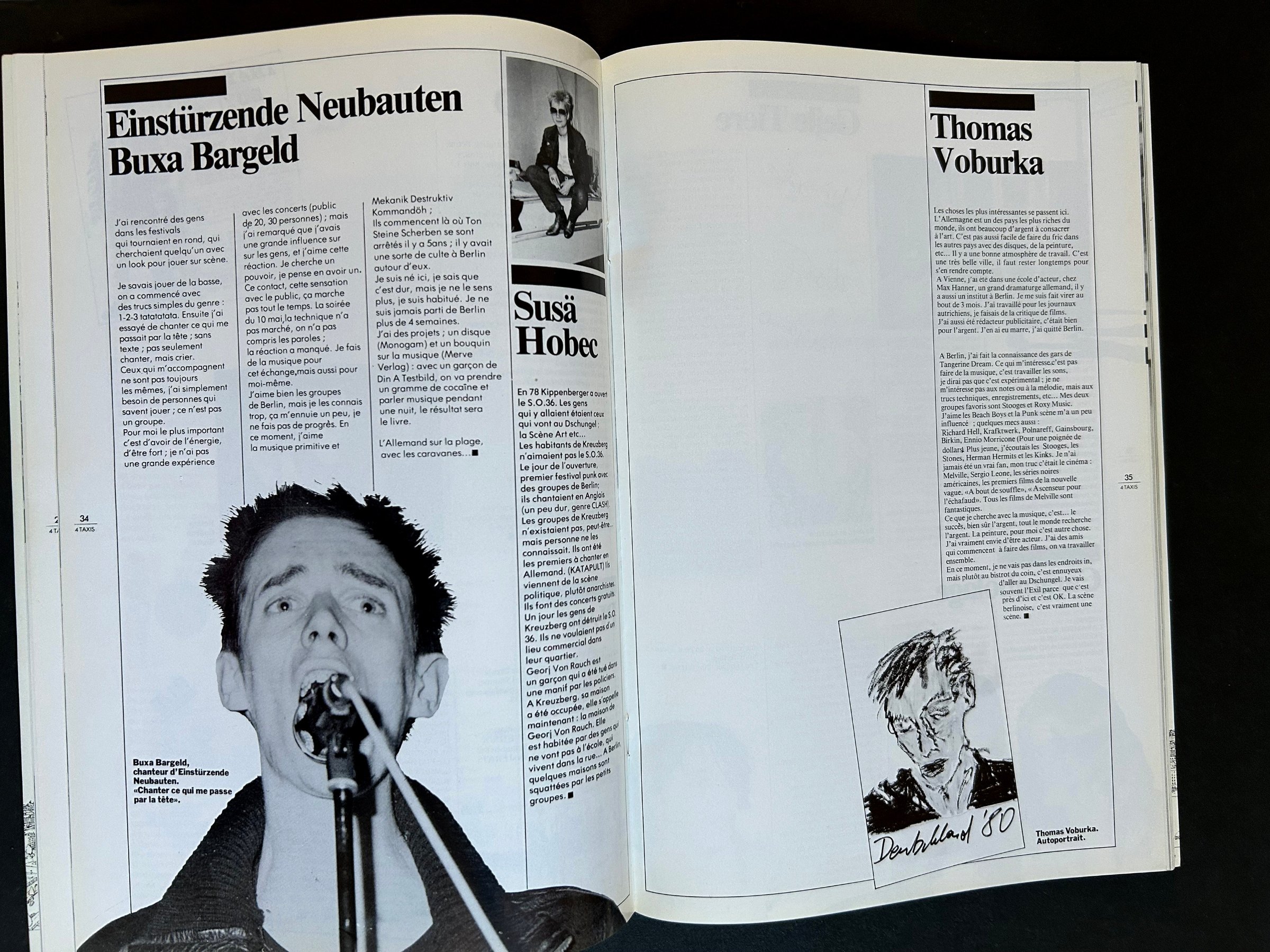 Einstürzende Neubauten - Blixa Bargeld, Susä Hobec et Thomas Voburka