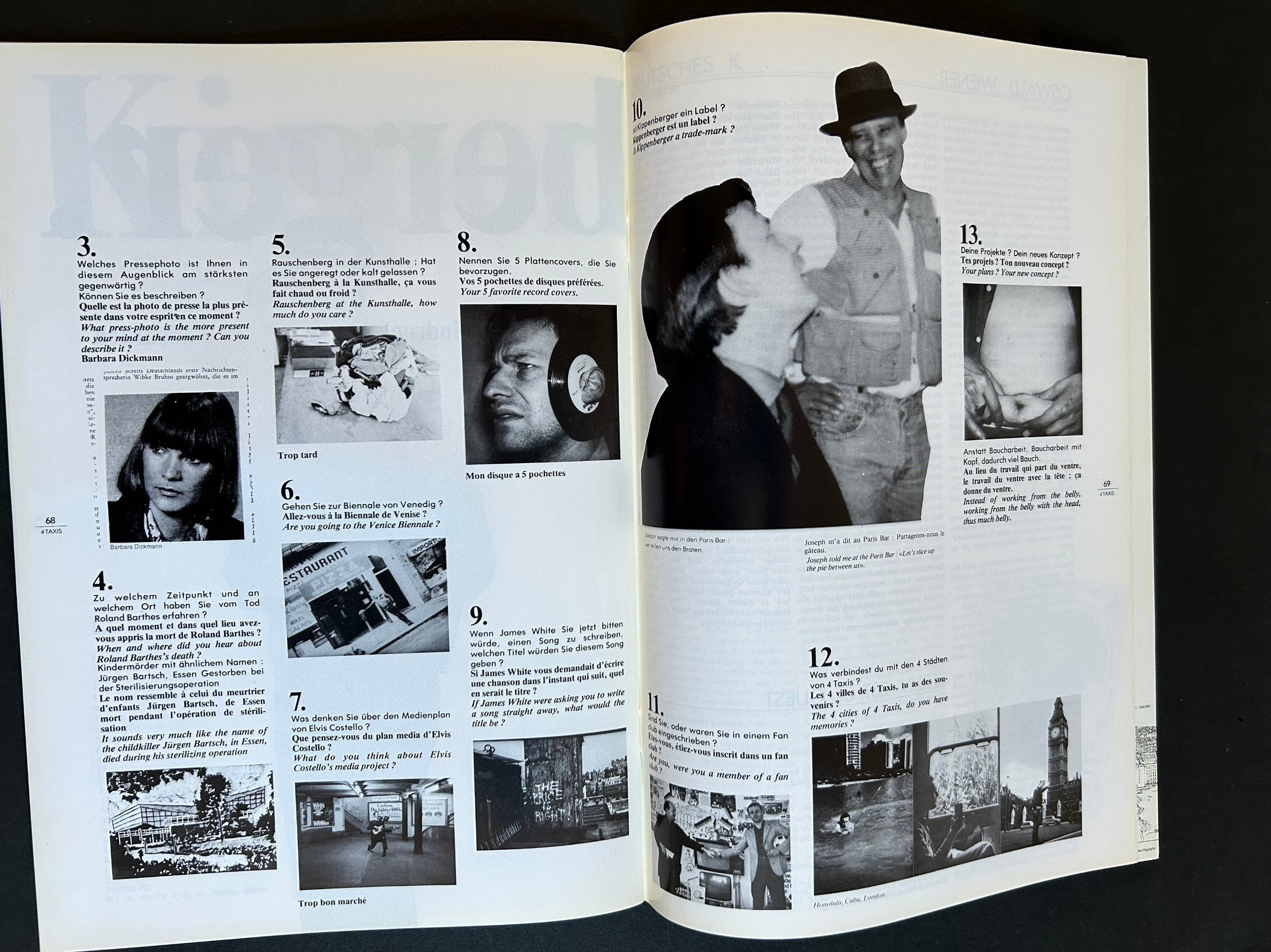 Kippenberger, {Vom Eindruck zum Ausdruck}
