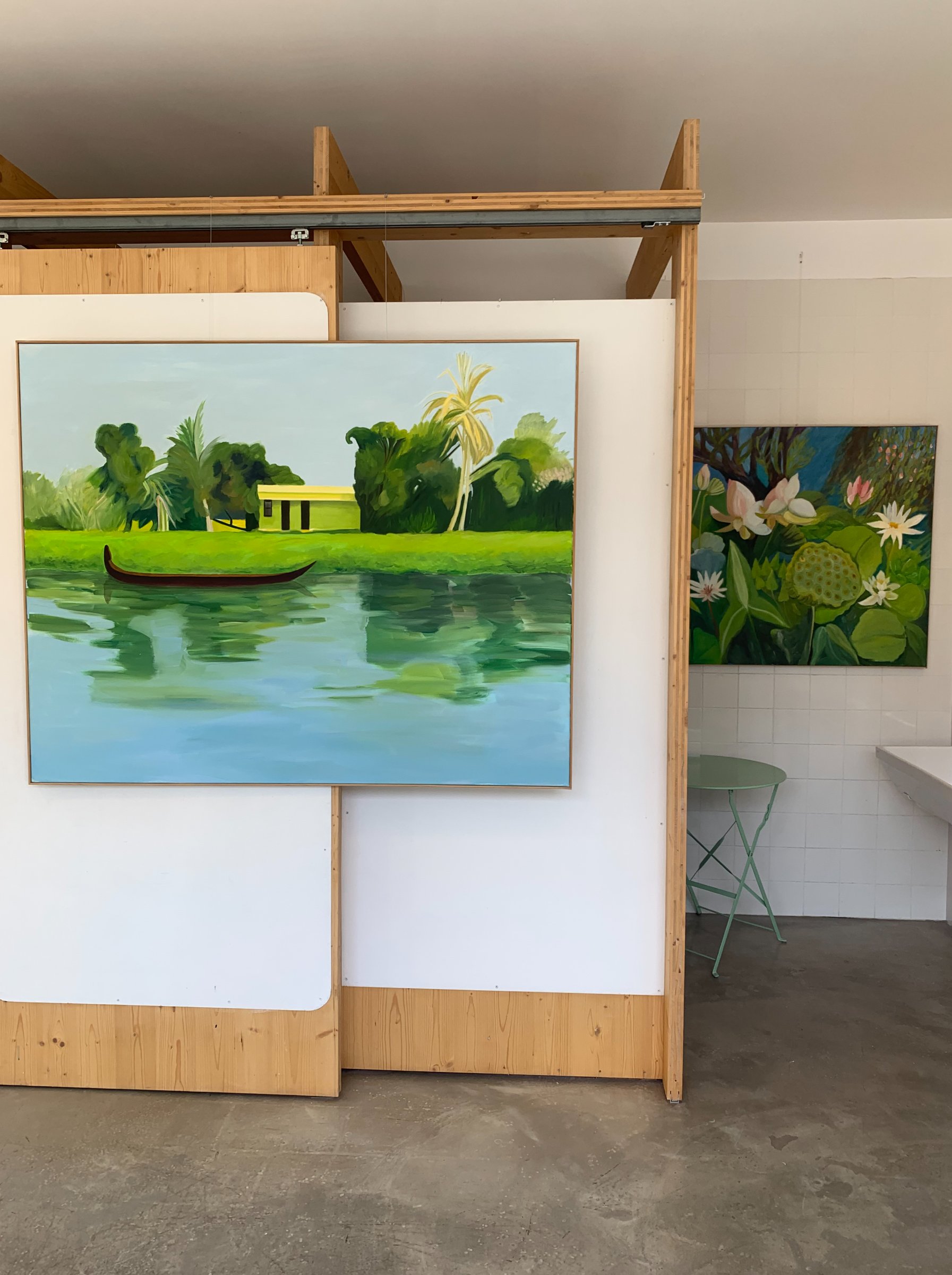 Vue de l'exposition à la Galerie du petit Atelier, 2023