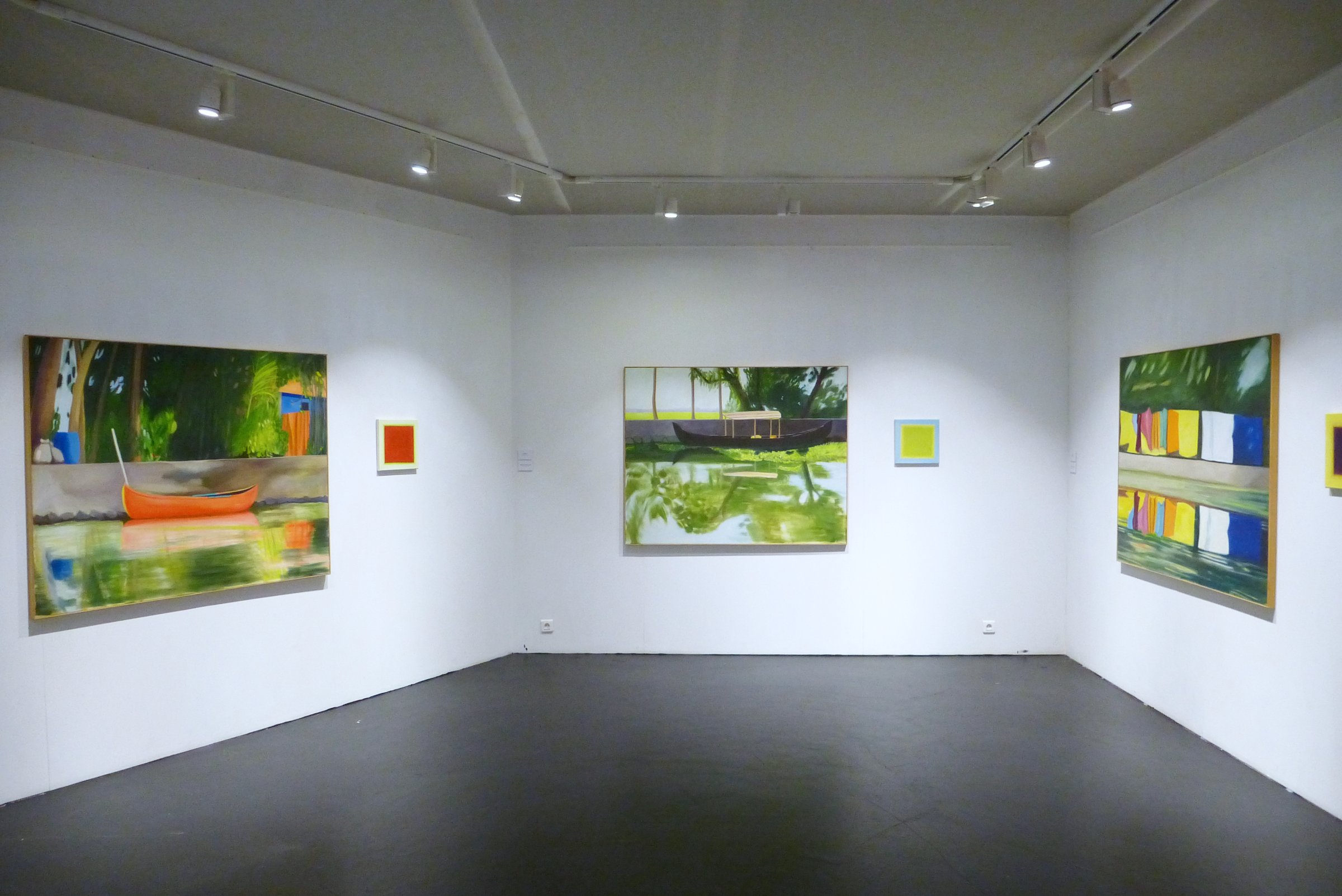 Vue de l'exposition {Où subsiste encore ton écho}, 2023-2024
