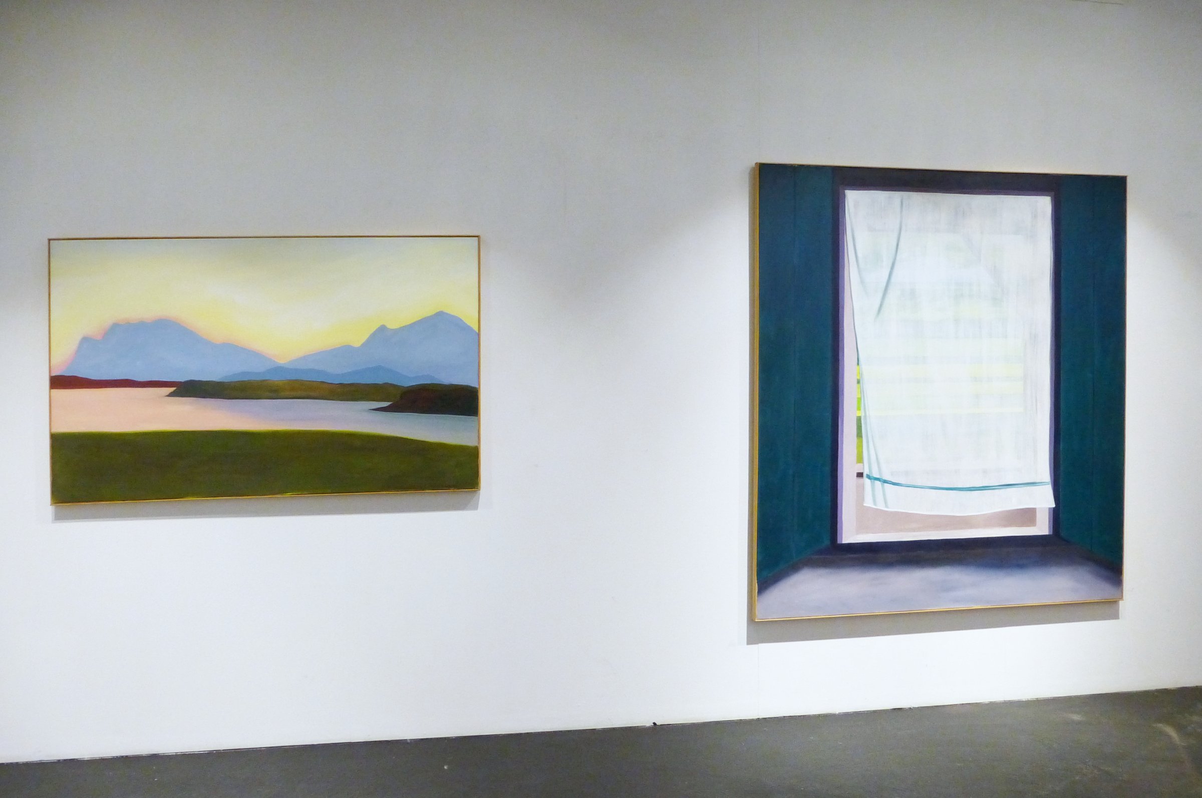 Vue de l'exposition {Où subsiste encore ton écho}, 2023-2024