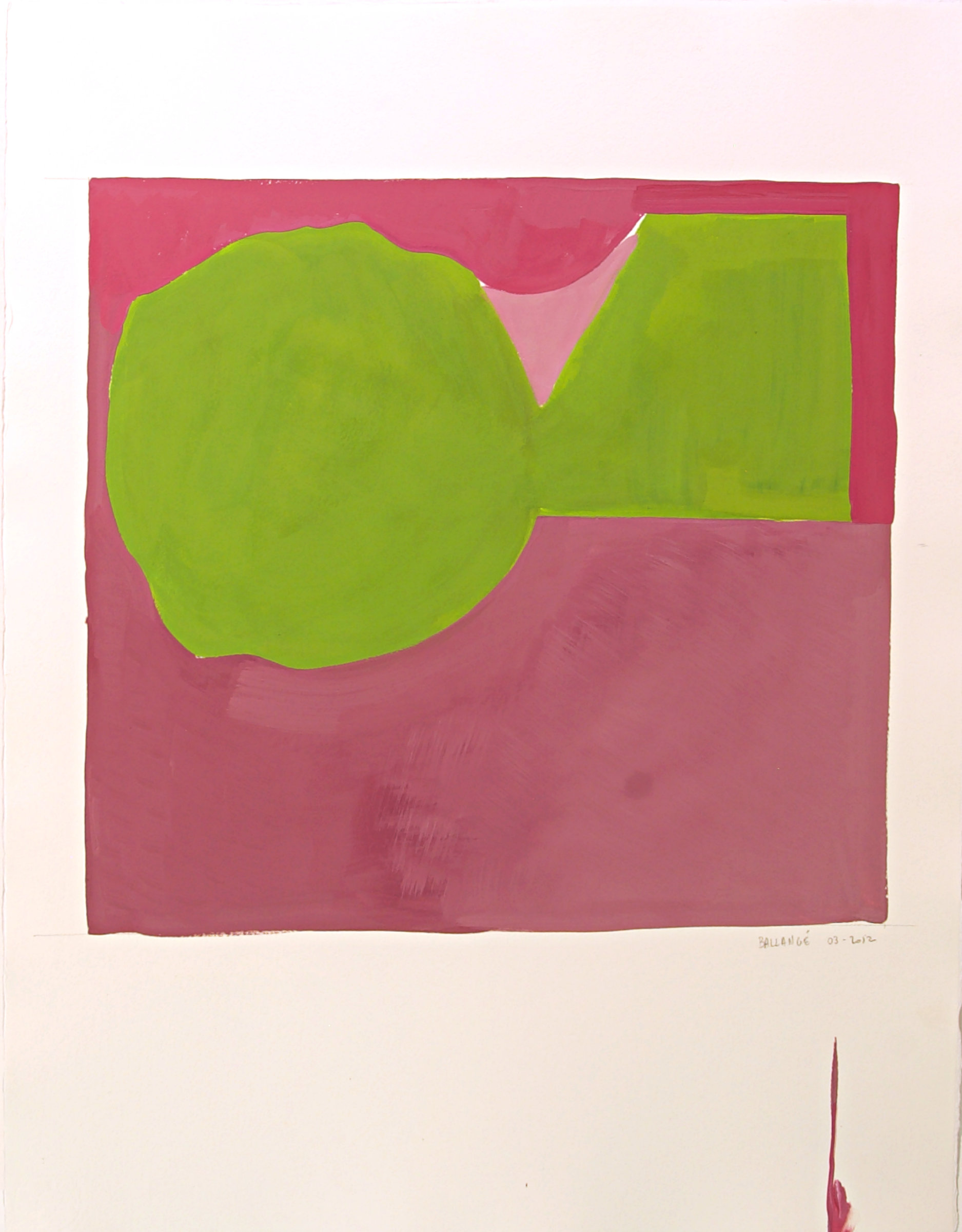 {Sans titre}, 2012
