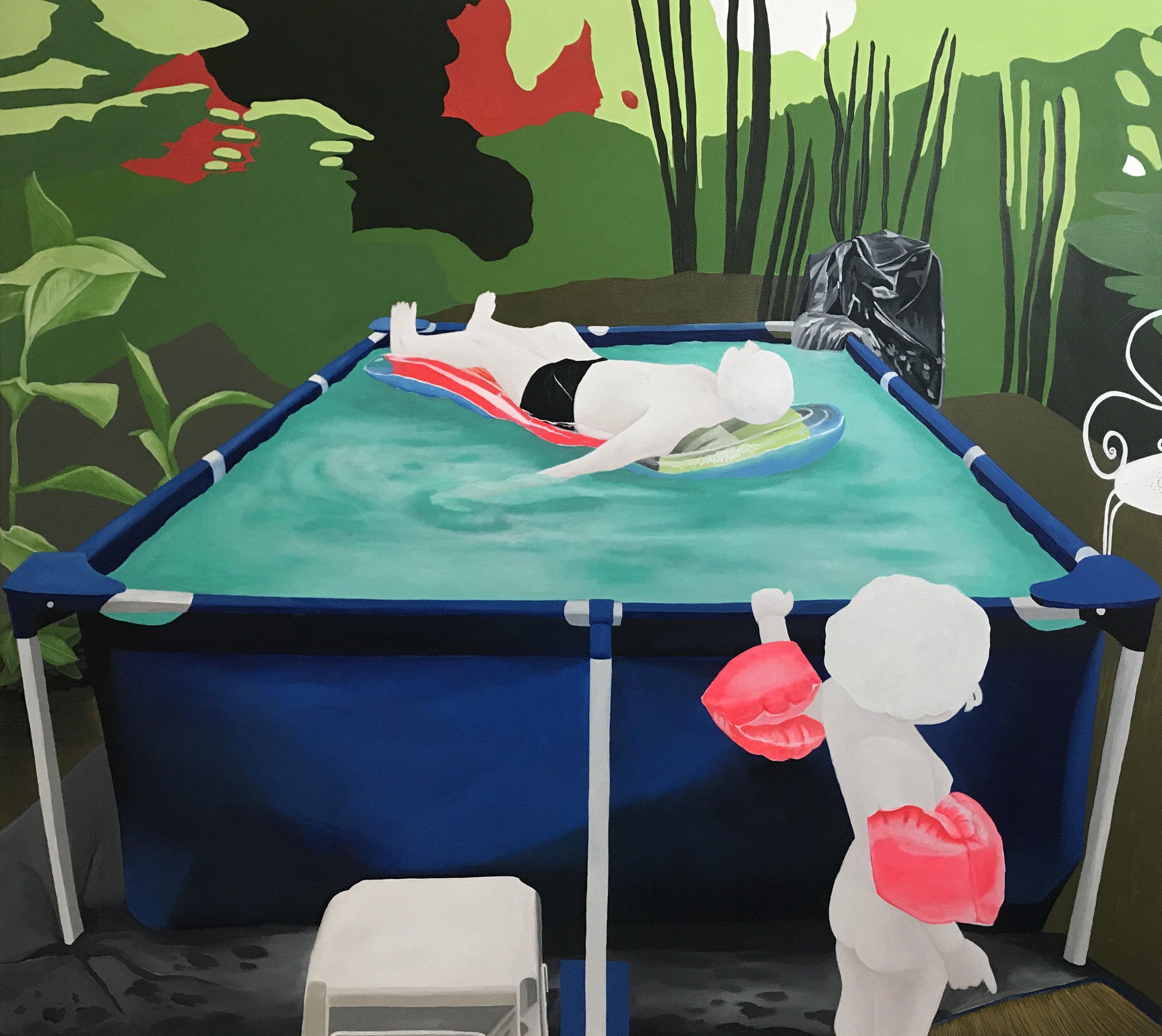 {Une piscine pour Aimée}, 2018