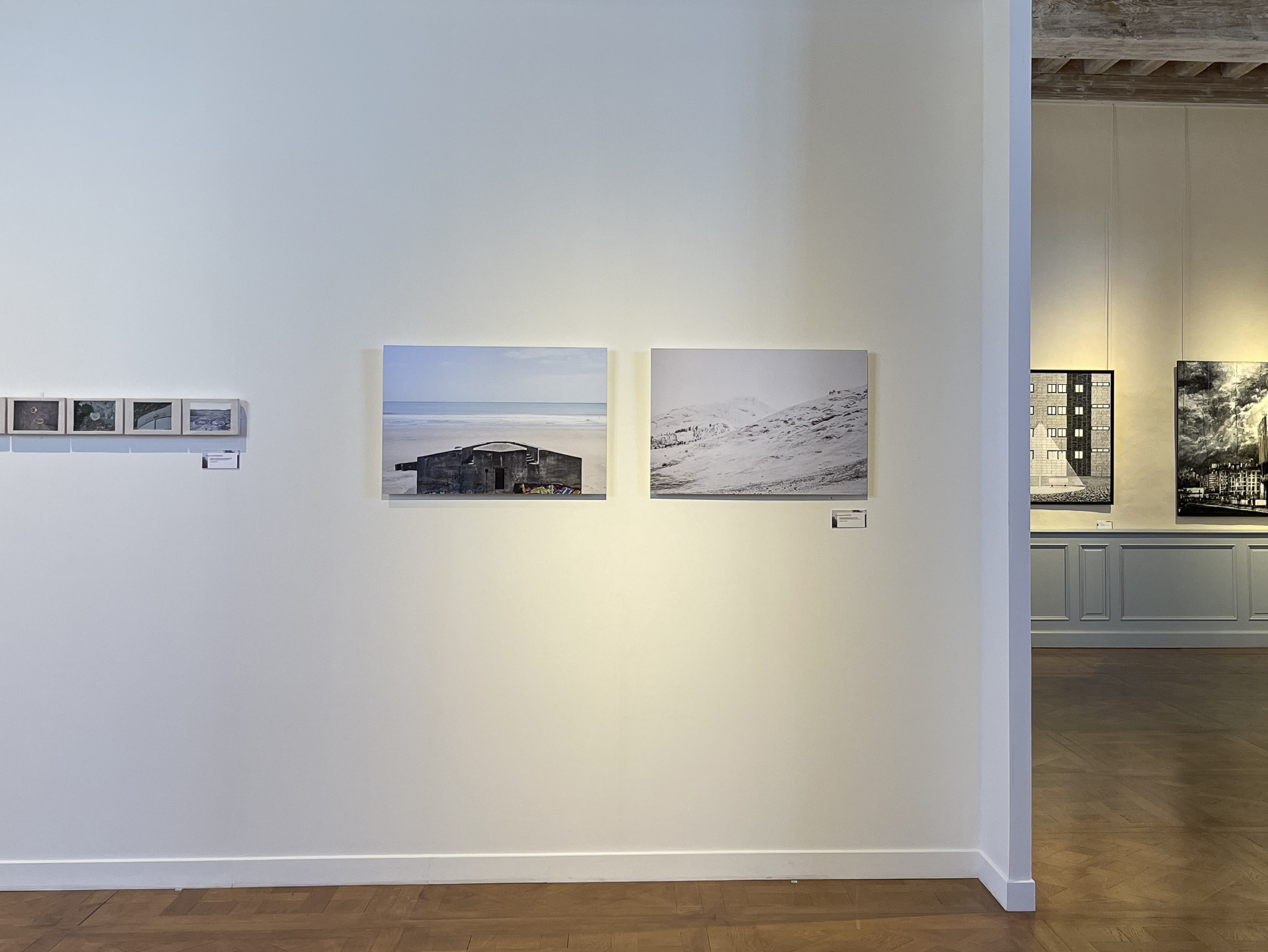 Vue de l'exposition États d'âmes, dix ans d'acquisitions du FDAC, Château de Biron