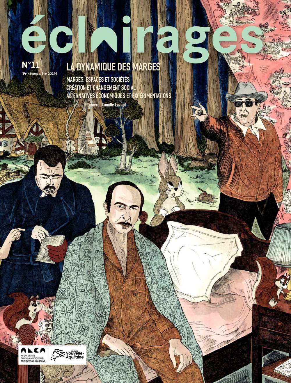 Couverture de la revue éclairages, n° 11, ALCA, printemps/été 2019