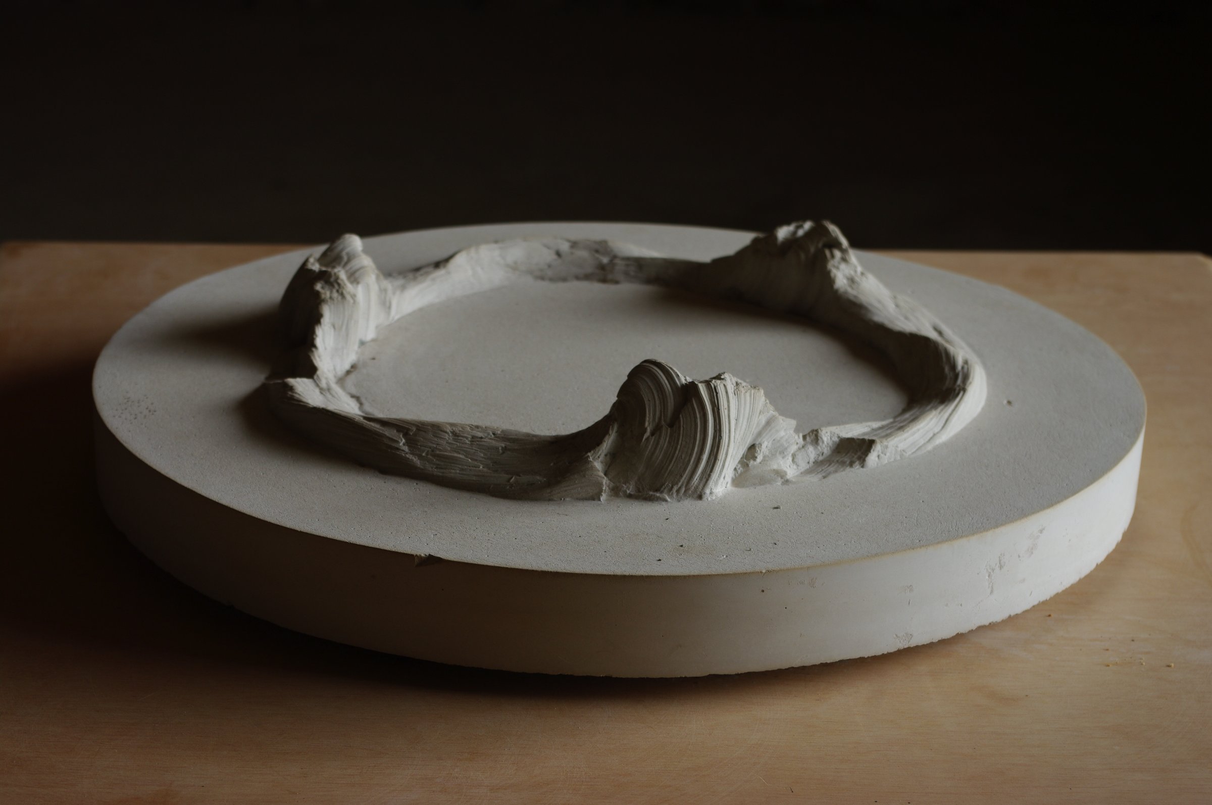 {Empreinte de pierre en mouvement}, 2019