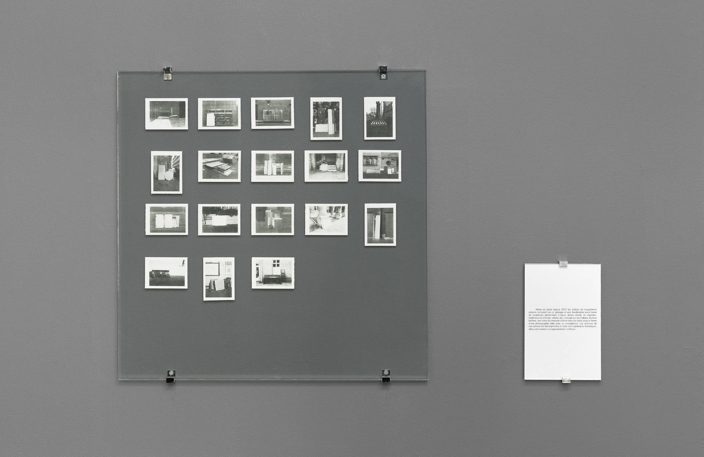 {Actions - rangements urbains}, depuis 2013