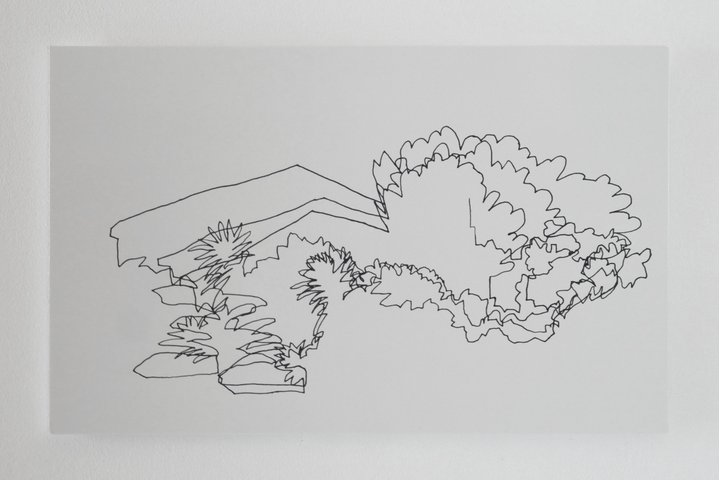 {Échos d'un îlot}, détail, 2010