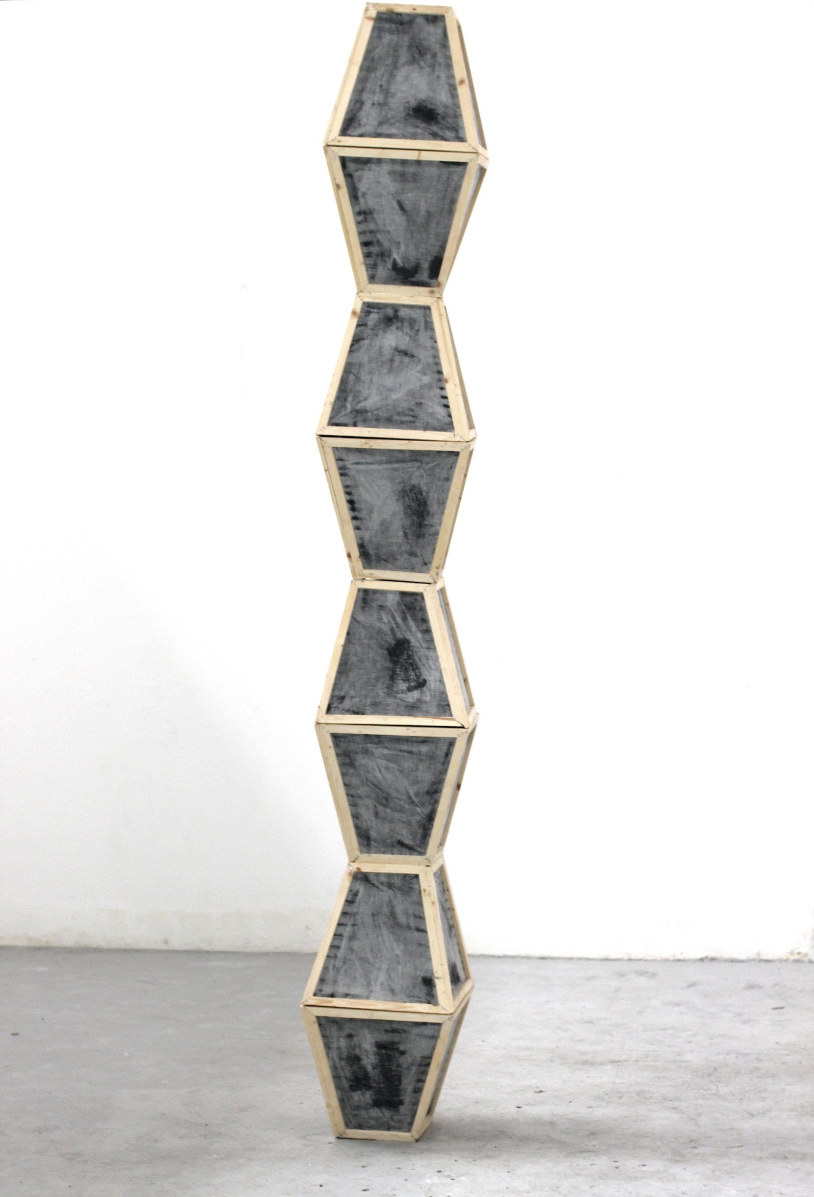 {Colonne sans fin, d'après Constantin Brancusi}, 2015