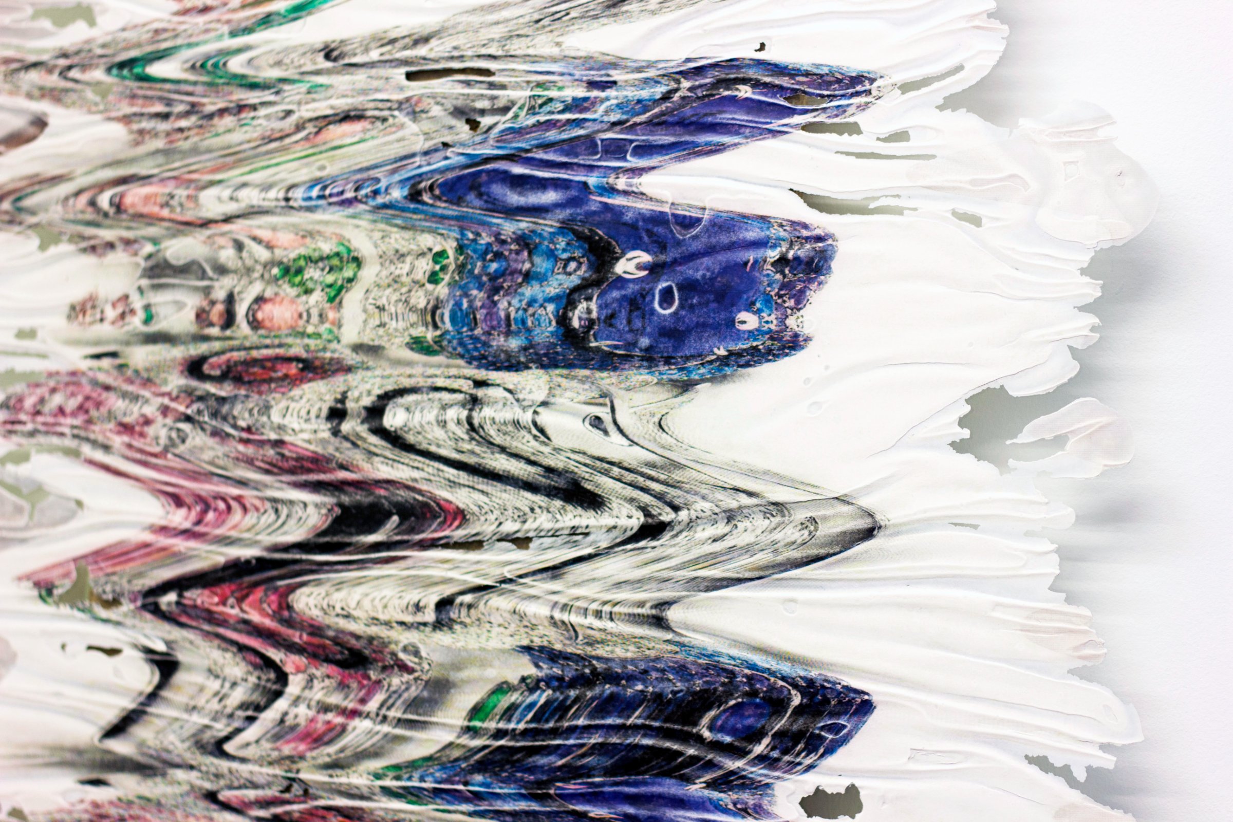 {Danser sur du verre, à l'ombre des papyrus (La bague)}, 2016 (détail)