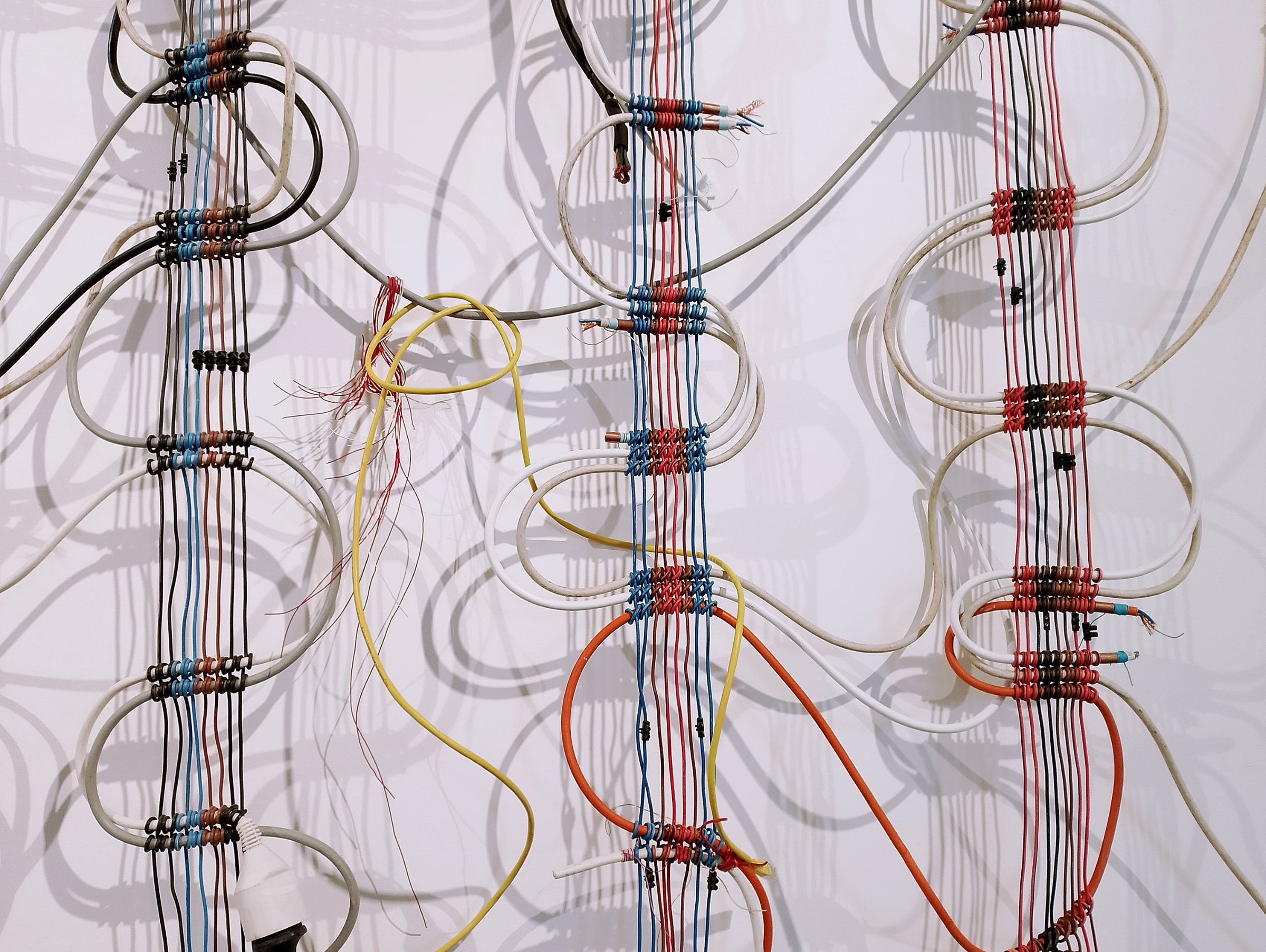 {Tableau électrique}, 2025 (détail)