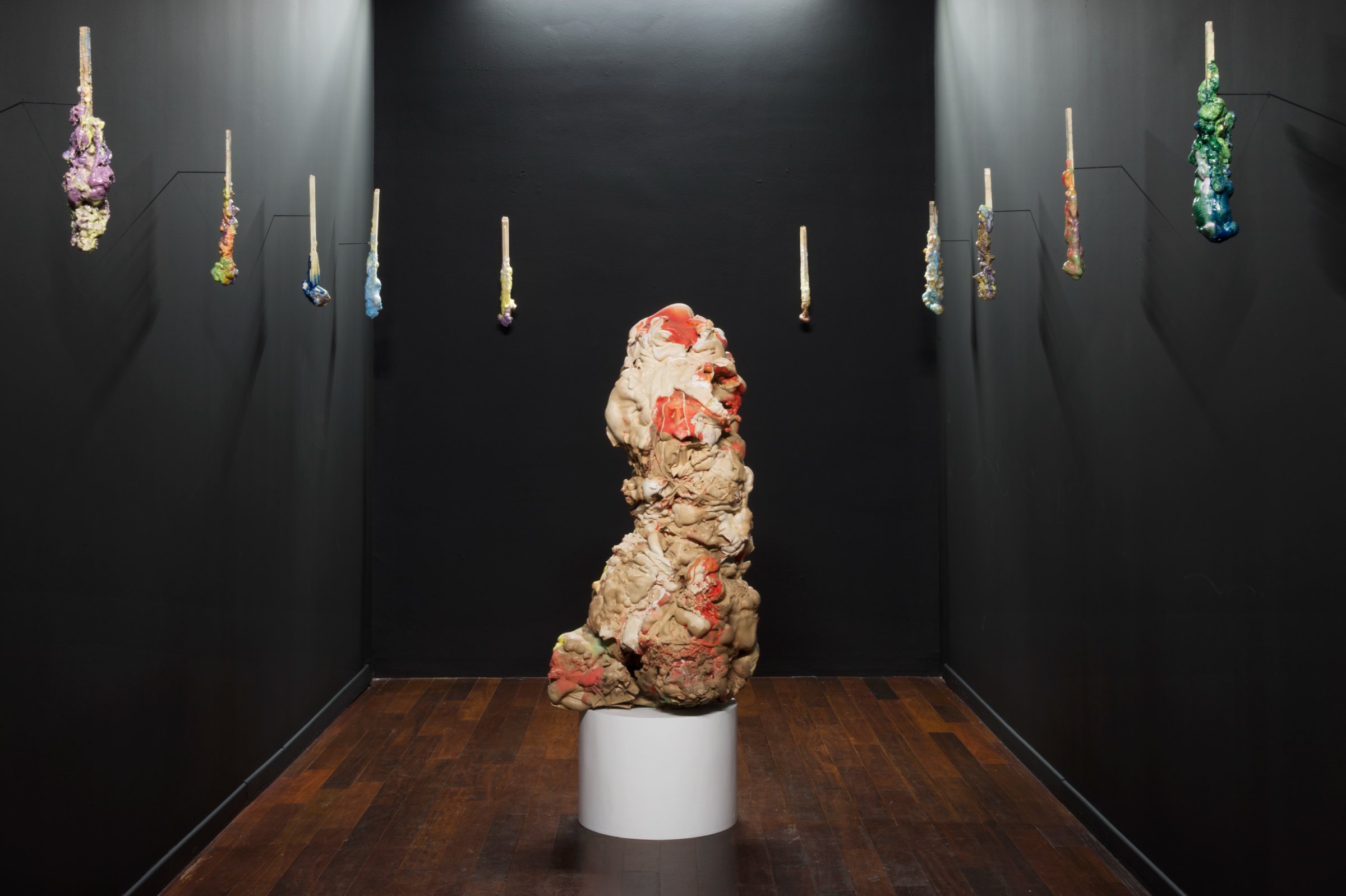 Exposition Avec précipitation, les arts au mur Artothèque, Pessac, 2020