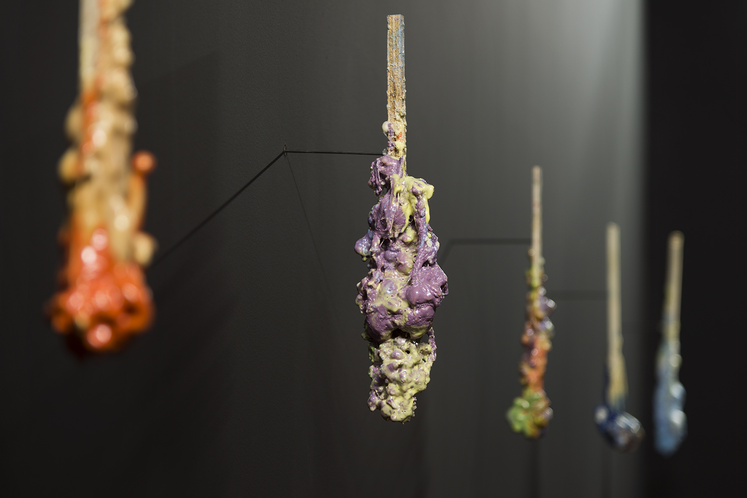 Exposition Avec précipitation, les arts au mur Artothèque, Pessac, 2020