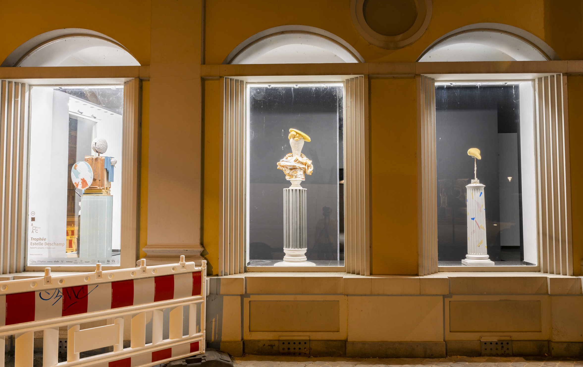Exposition Trophées, dans le cadre de l'Art au Centre, Liège (Belgique), 2022