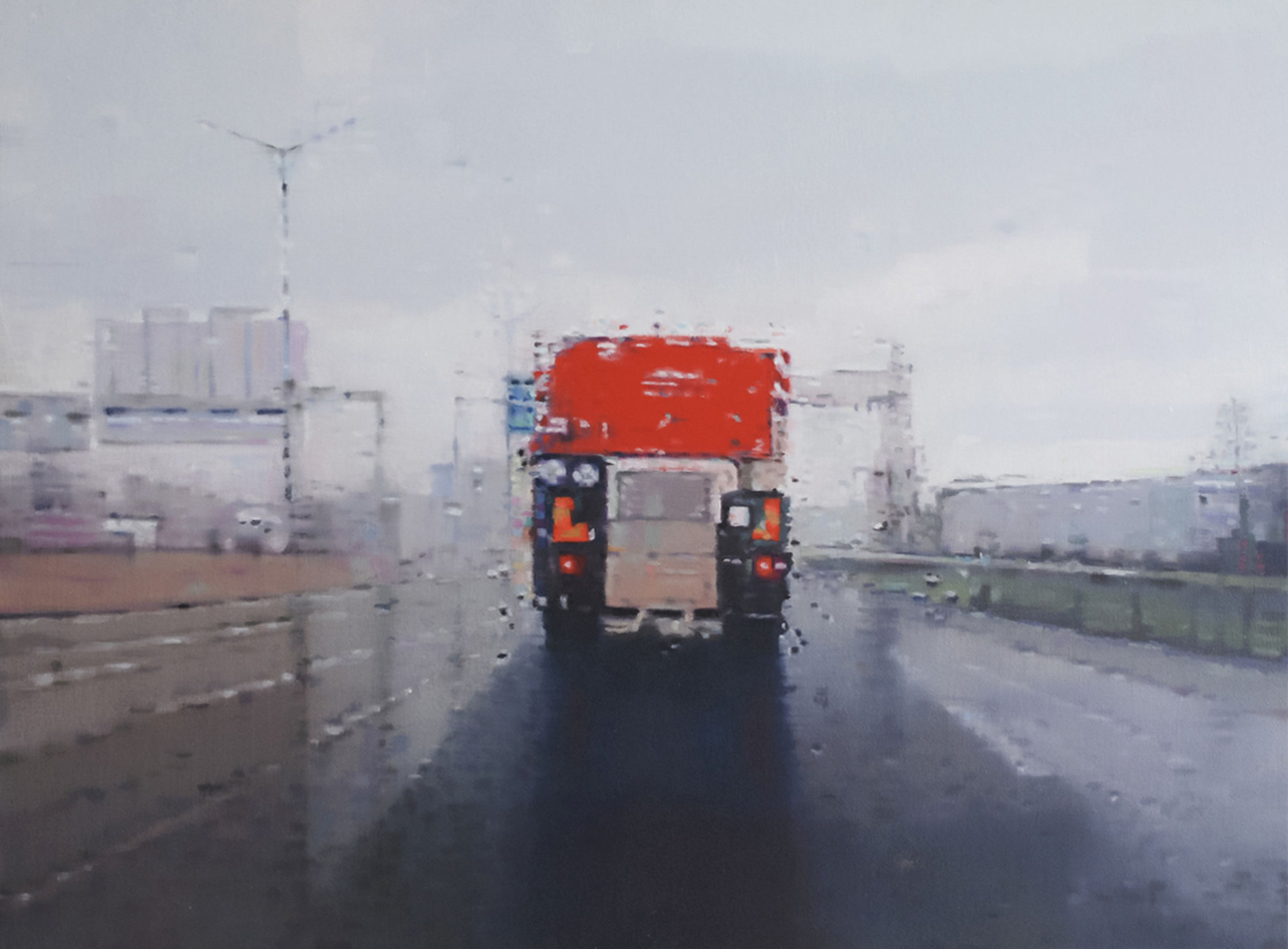 {Le camion rouge}, 2009